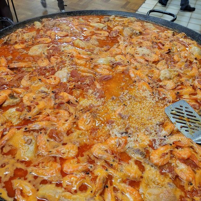 paella pour grandes tablées